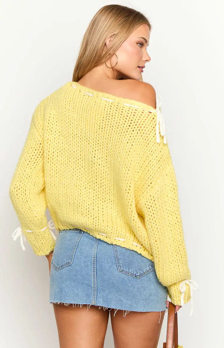 Bea Yellow Sweater