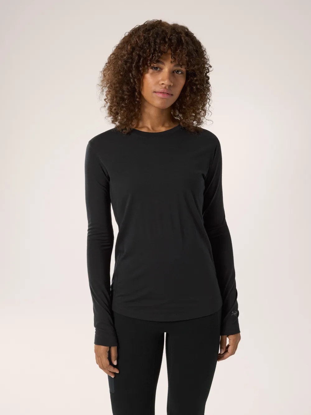 Rho Merino Wool Crew Neck LS Women's