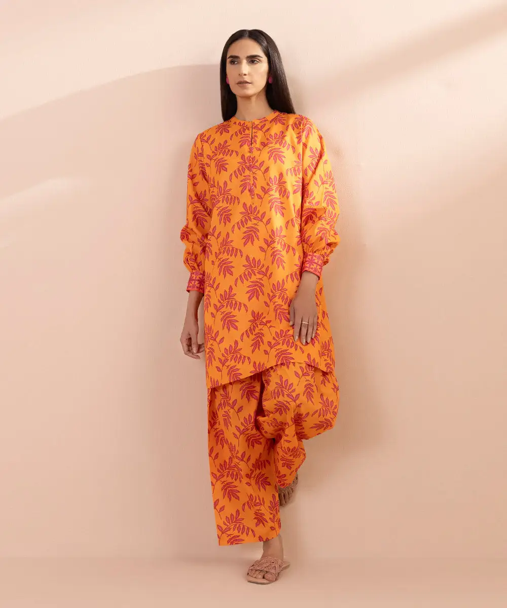 2 Piece - Printed Lawn Suit