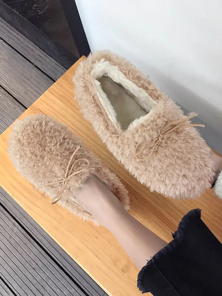 winter plush cute women's shoes ?new name