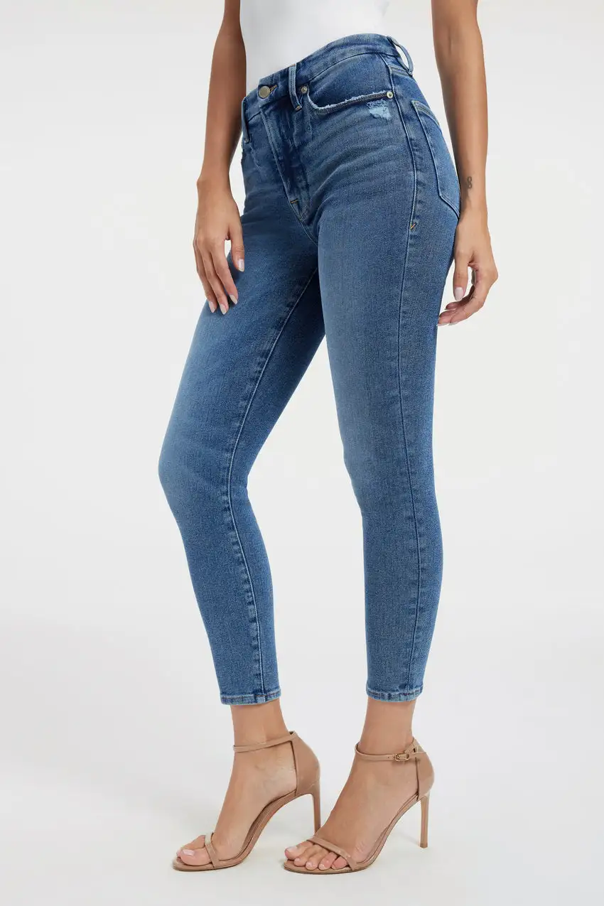 GOOD WAIST SKINNY CROPPED JEANS