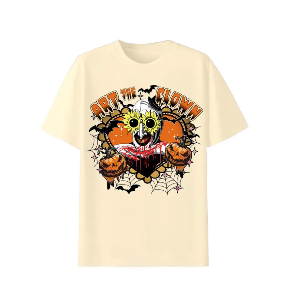 Art The Clown in Halloween Season Terrifier Funny Halloween T-shirt