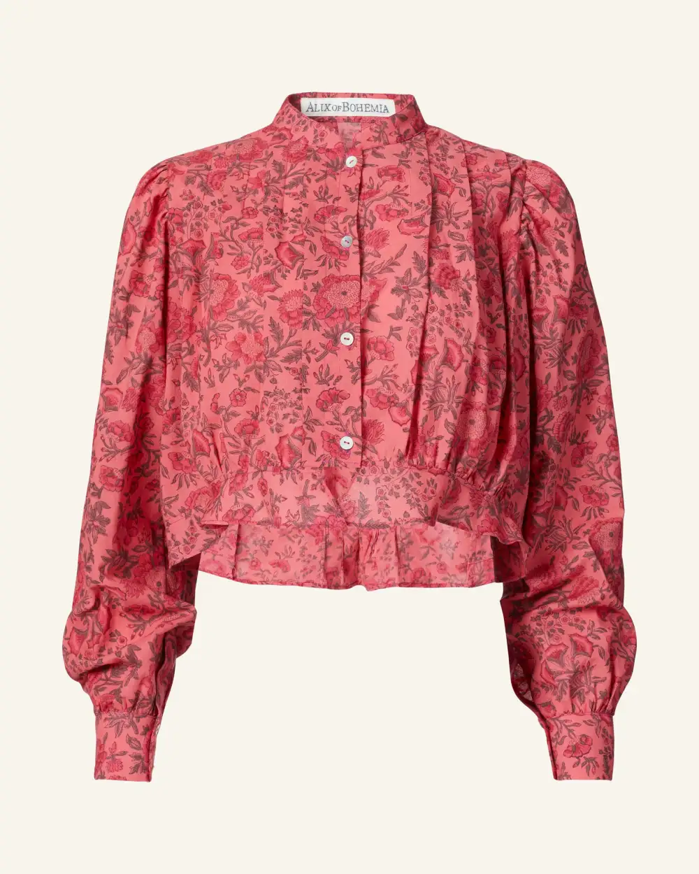 Rhiannon Raspberry Blouse