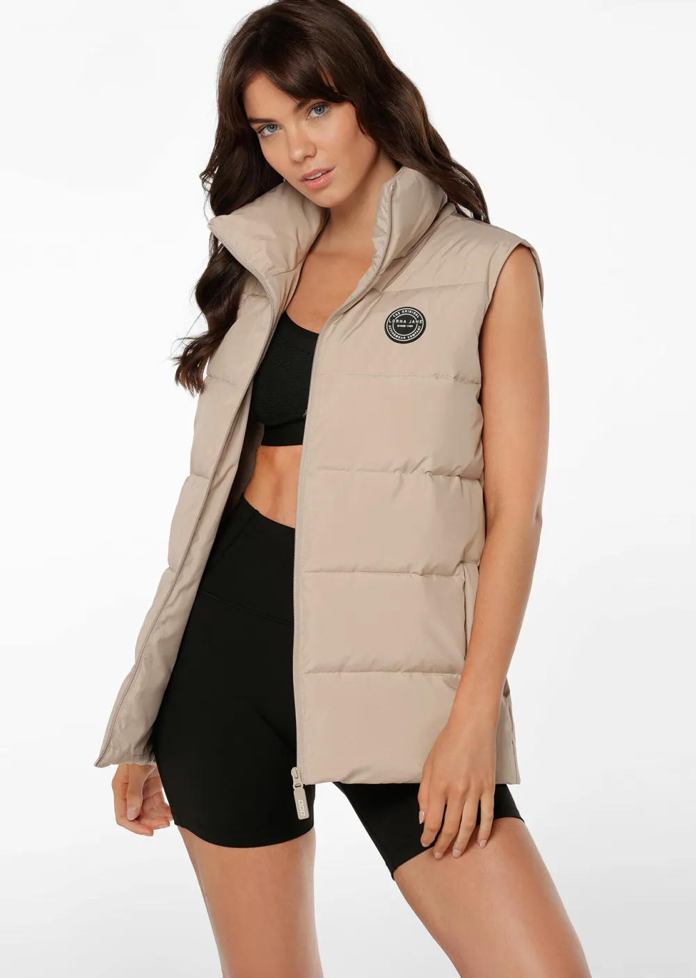 Longline Puffer Vest