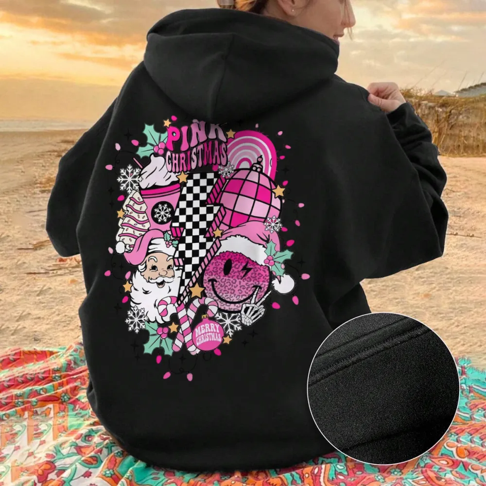 Graffiti Santa Claus Women's hoodie