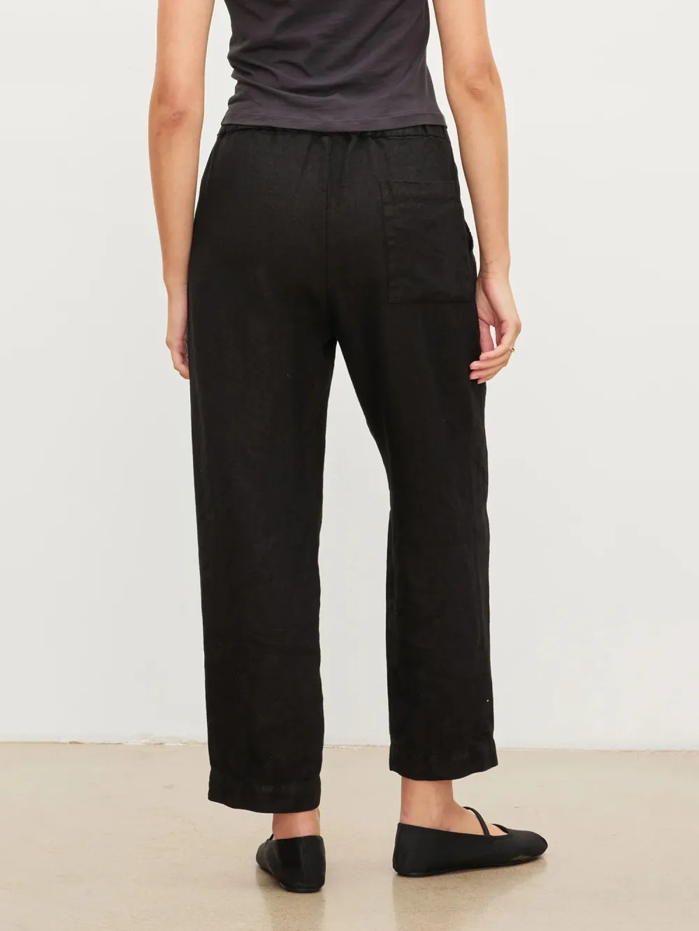 Jessie Heavy Linen Pant