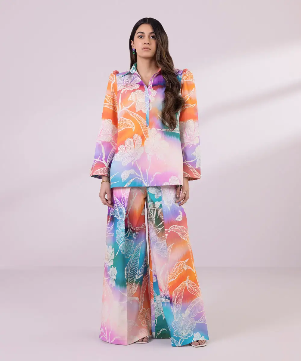 2 Piece - Printed Lawn Suit