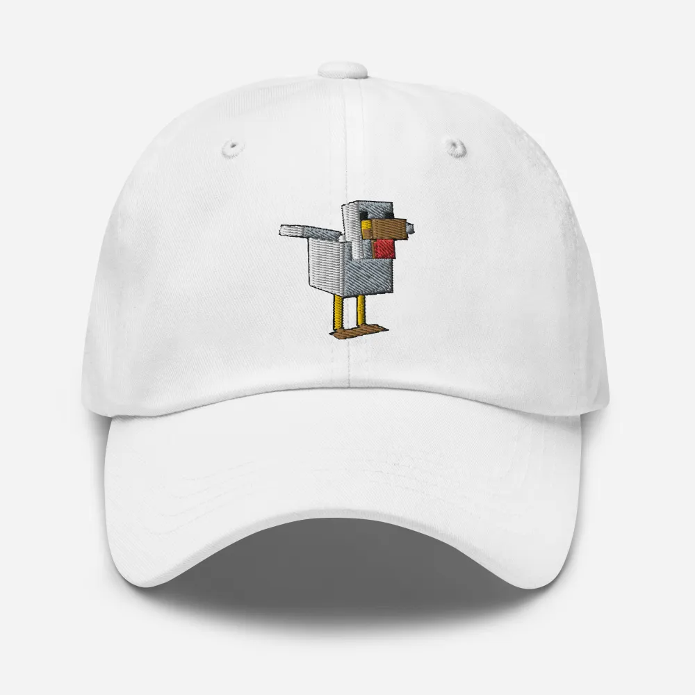 Minecraft Chicken Classic Dad Hat