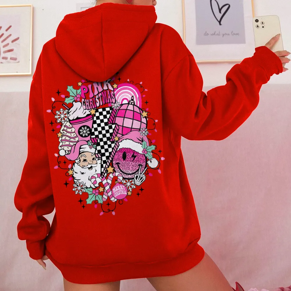 Graffiti Santa Claus Women's hoodie