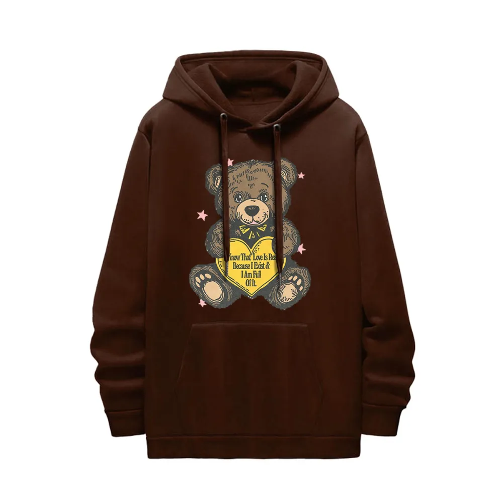 Cartoon bear  Women's hoodie