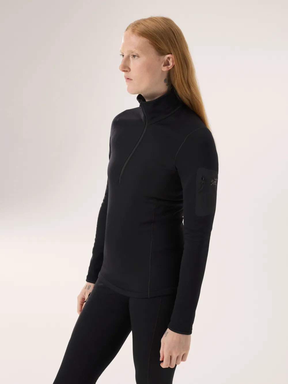 Rho Heavyweight Zip Neck Women's