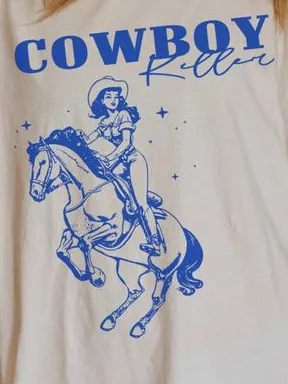 Women's Horse Riding Printed T-shirt