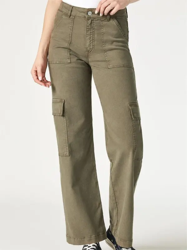 Casual Alva Straight Leg Cargo Pants