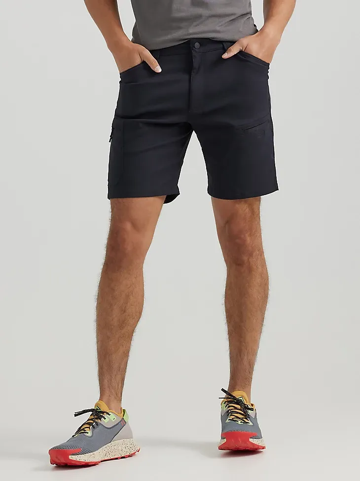 ATG BY WRANGLER™ MEN'S PERFORMANCE UTILITY SHORT IN JET BLACK