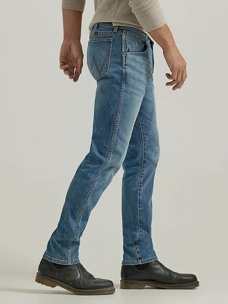 MEN'S TAPERED REGULAR FIT JEAN IN GREY WASH