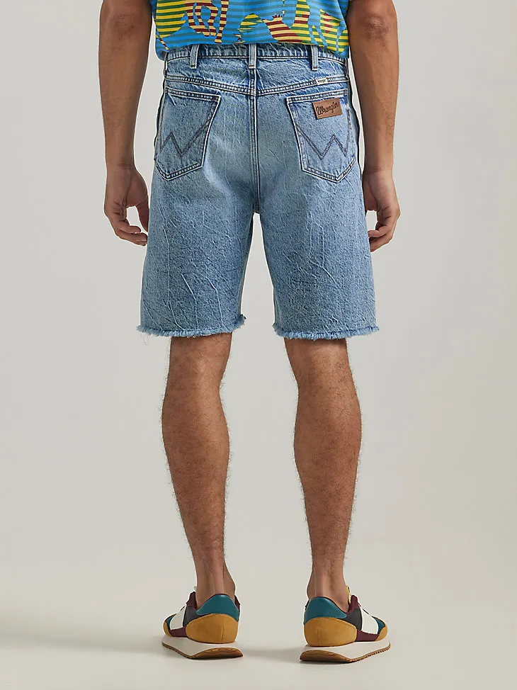 MEN'S LOOSE FIT DENIM SHORT IN BODARK