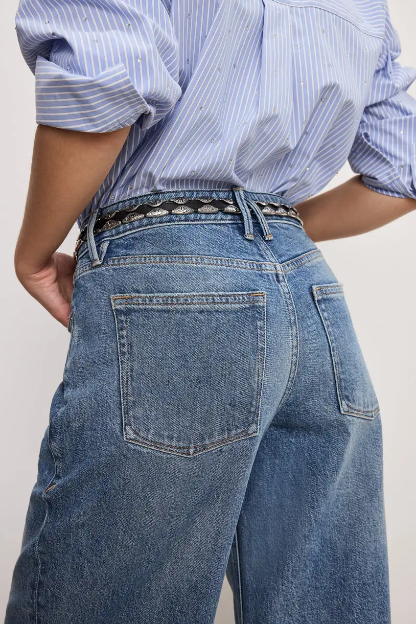 GOOD EASE PETITE RELAXED JEANS