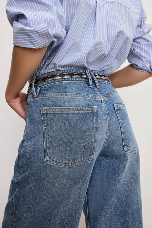 GOOD EASE PETITE RELAXED JEANS