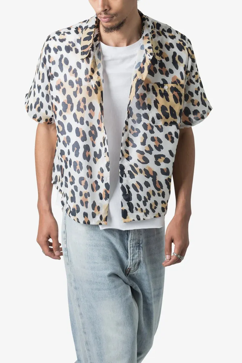 LEOPARD S/S SHIRT