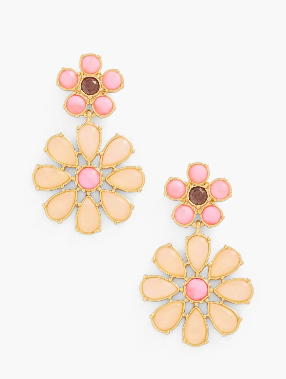 Flower Drop Earrings