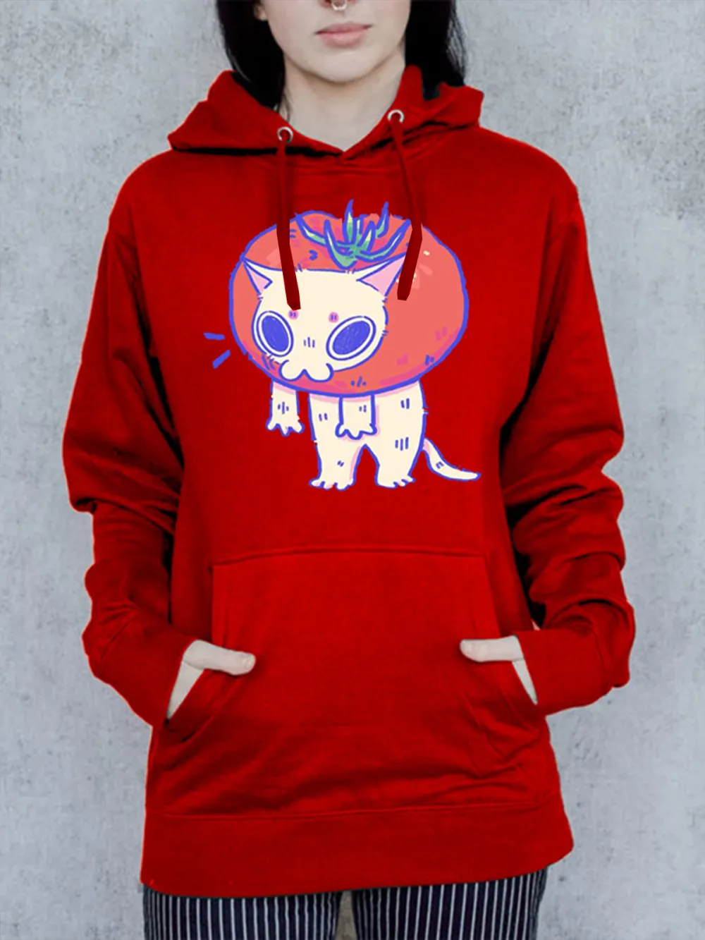 THATS MY TOMATOES PATTERN HOODIE