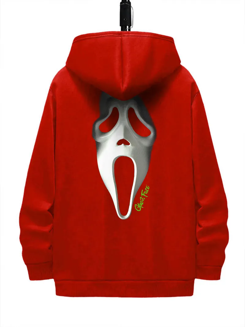 Ghost print hoodies how perfect and cozy piece for your Halloween day