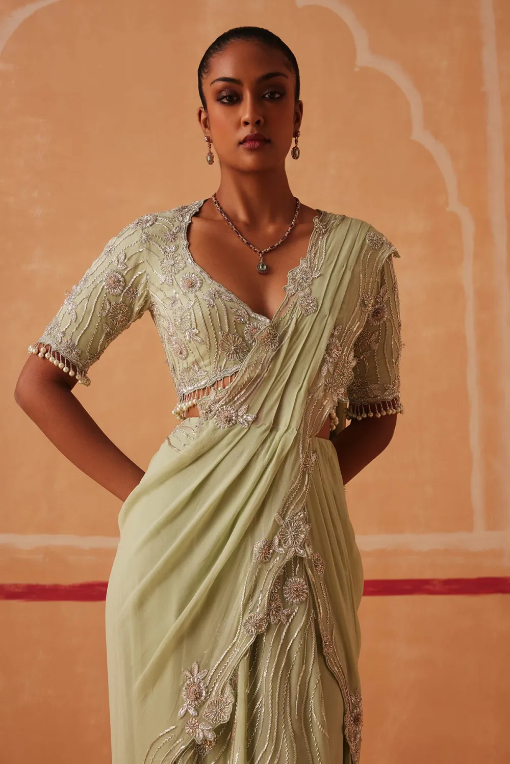 Gayatri Draped Sari