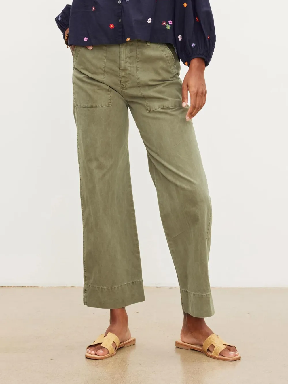 Mya Cotton Canvas Pant