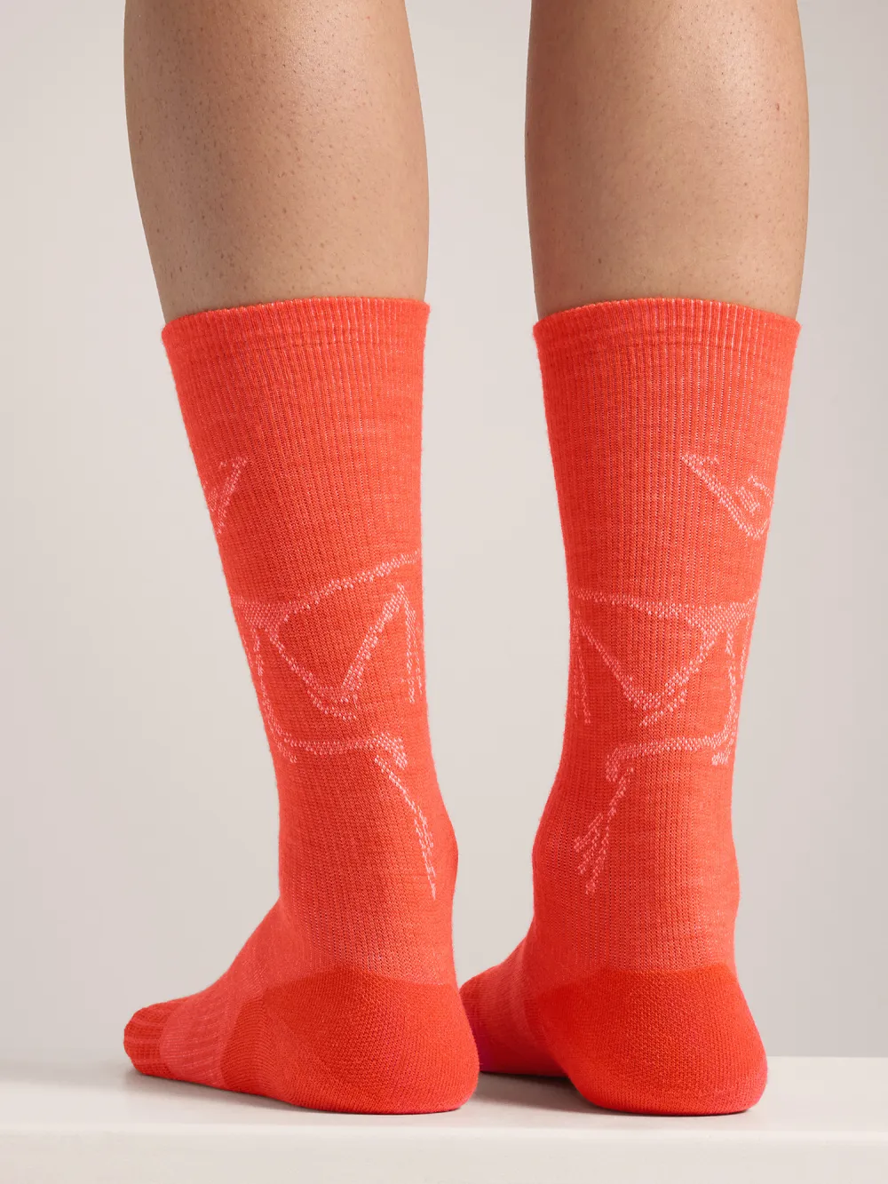 Merino Wool Mid Bird Sock