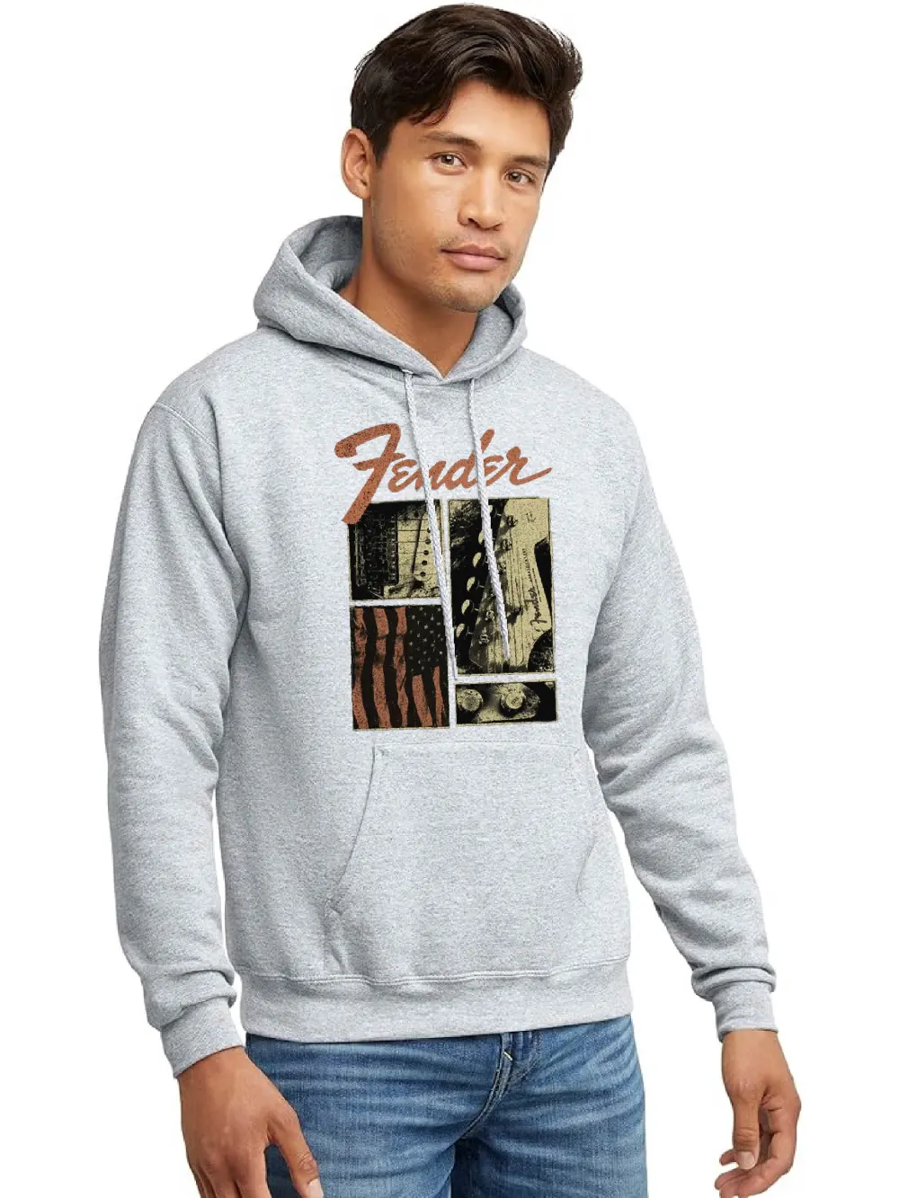 Fender Stratocaster VINTAGE GRAPHIC HOODIE