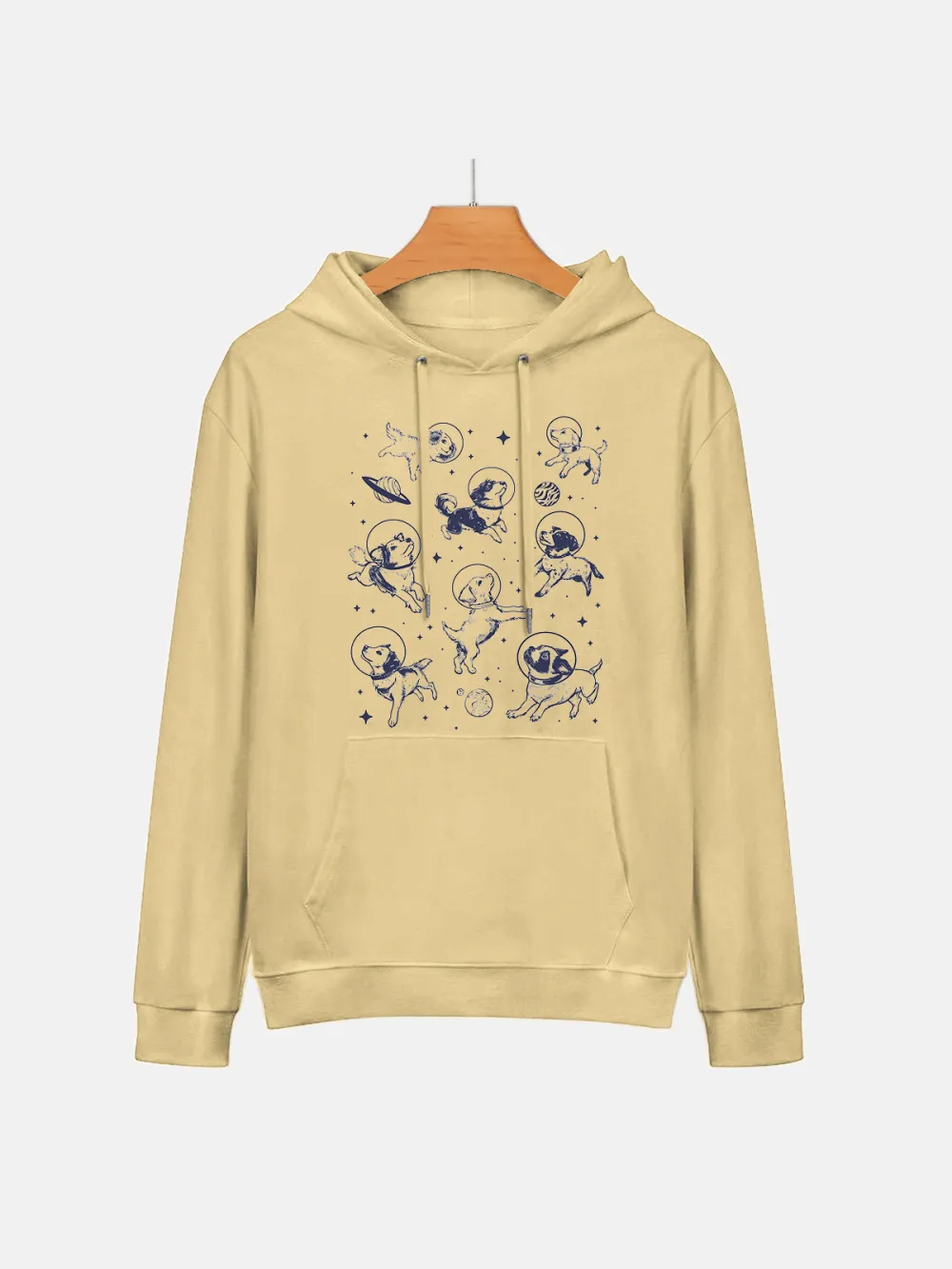 OCEAN CREATURES PATTERN HOODIE