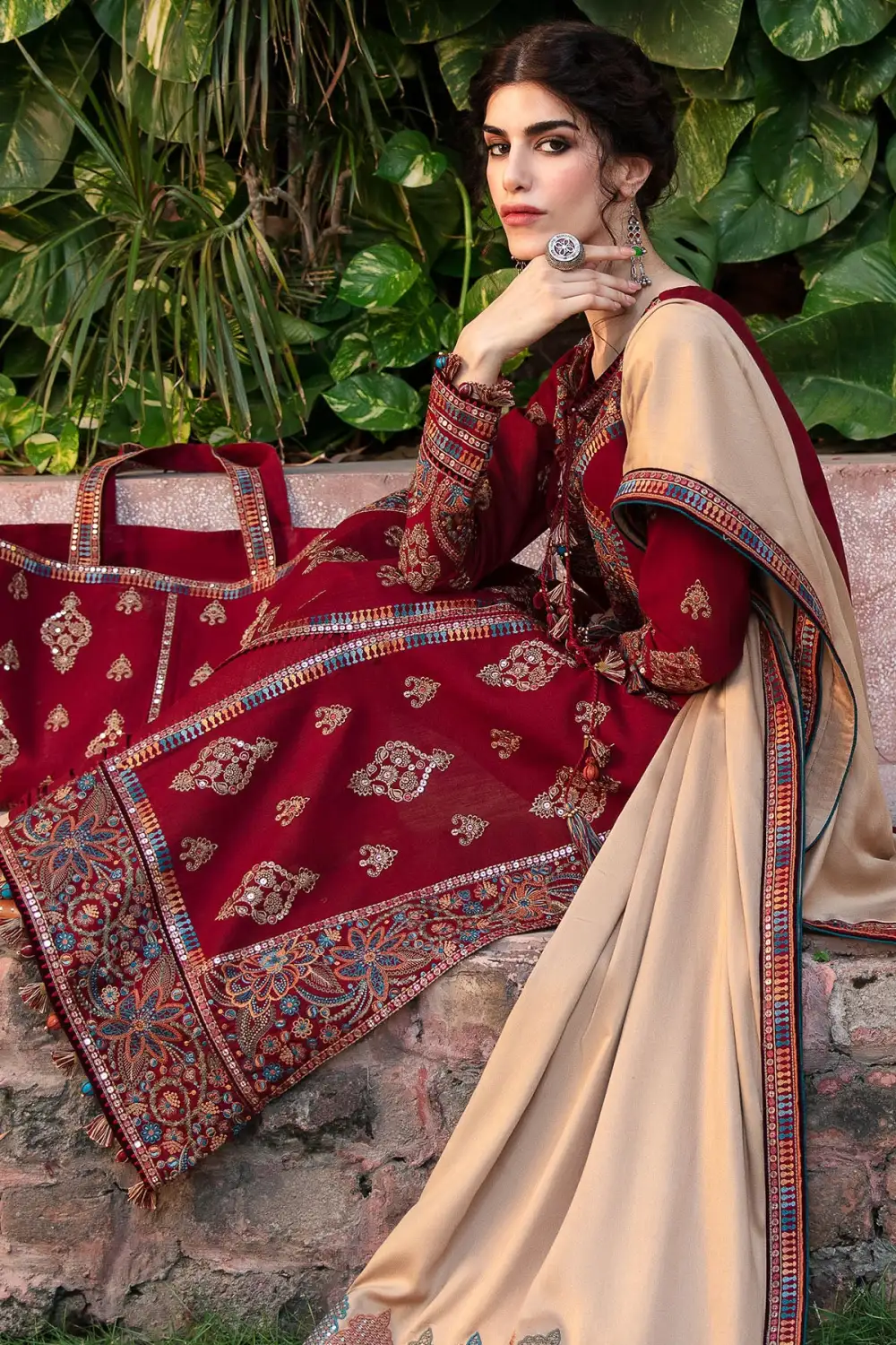 EMBROIDERED SLUB KHADDAR SETS