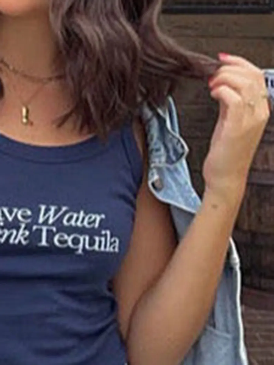 Save Water Drink Tequila Tank