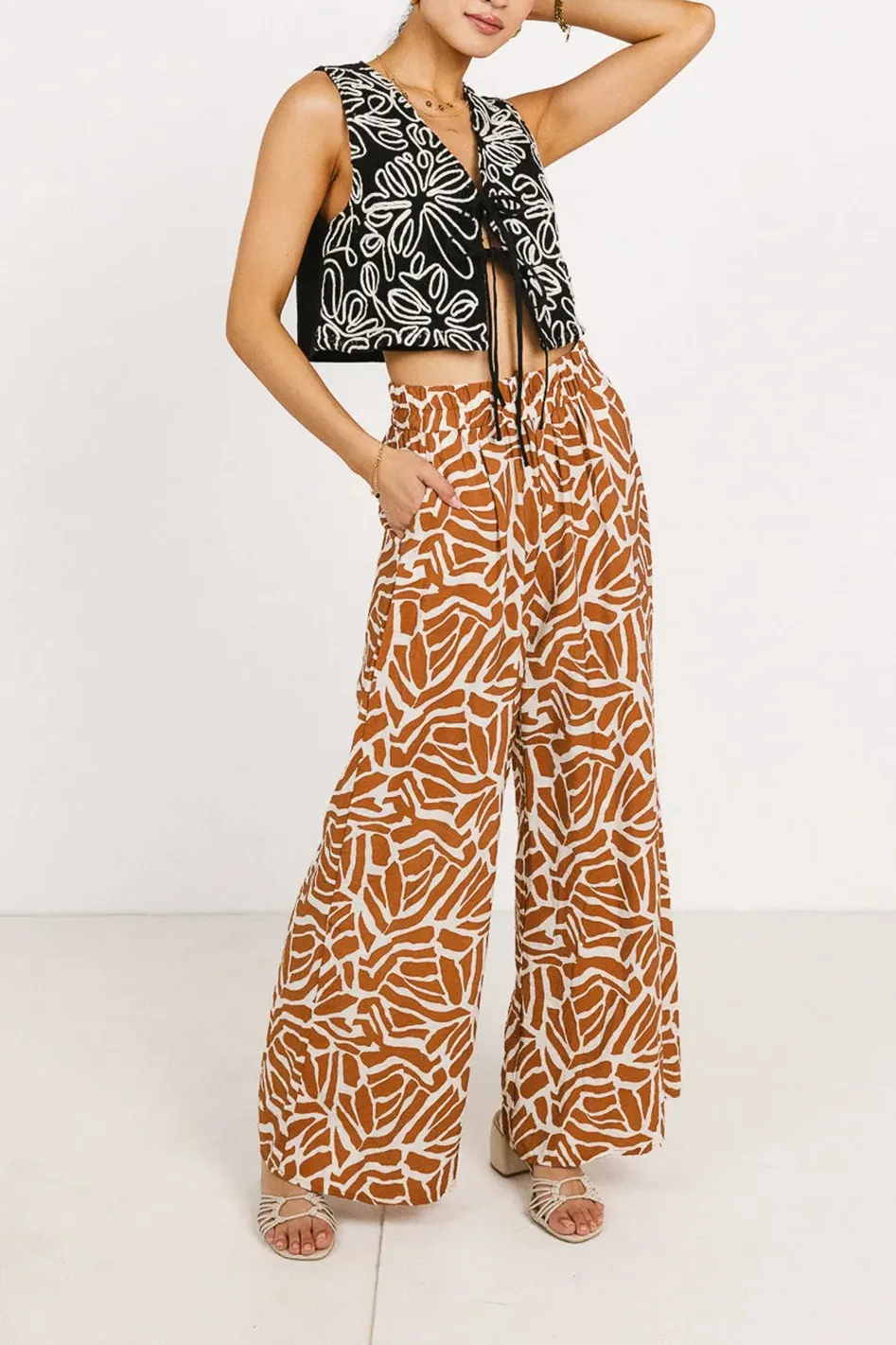 ANNIKA PRINTED PANTS