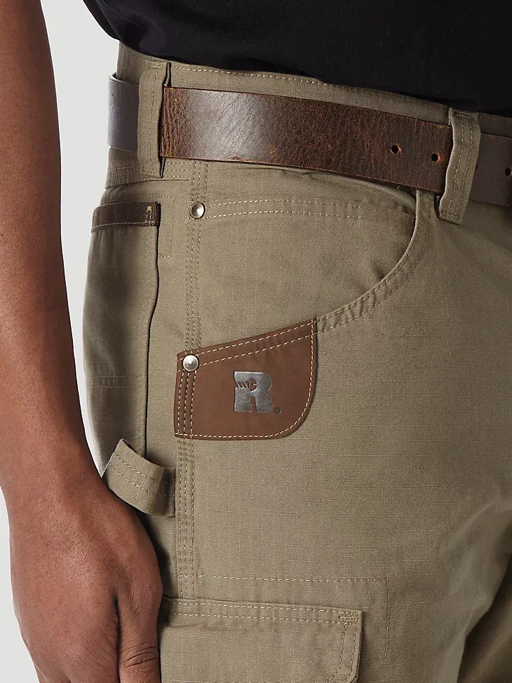 WRANGLER® RIGGS WORKWEAR® RIPSTOP RANGER CARGO SHORT IN BARK