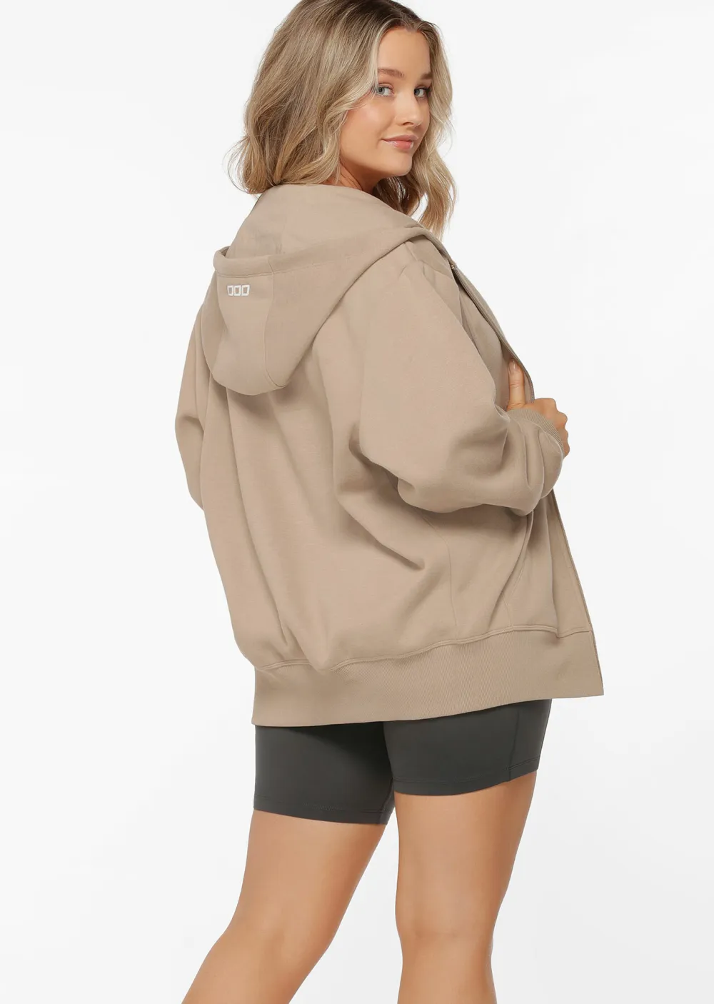 Fleece Zip Thru Hoodie