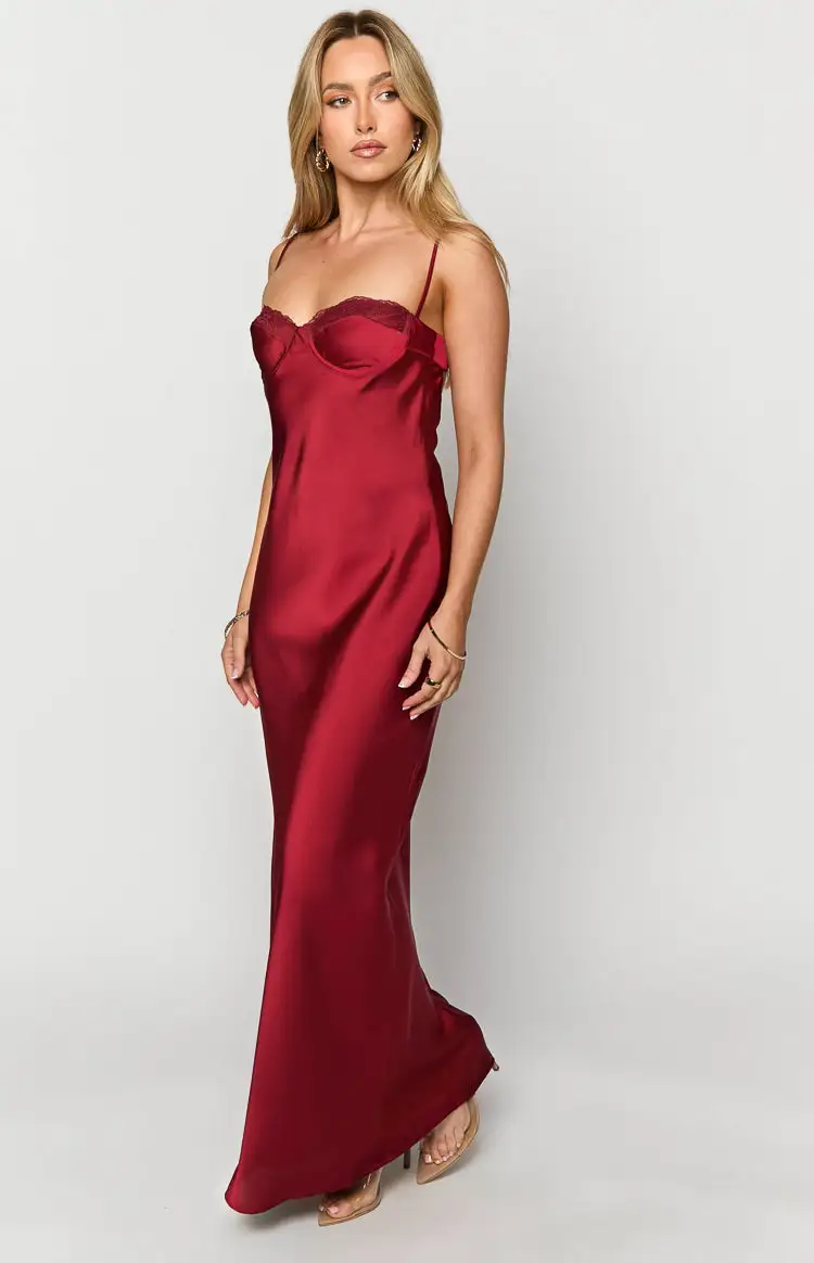 Scarlette Red Maxi Dress