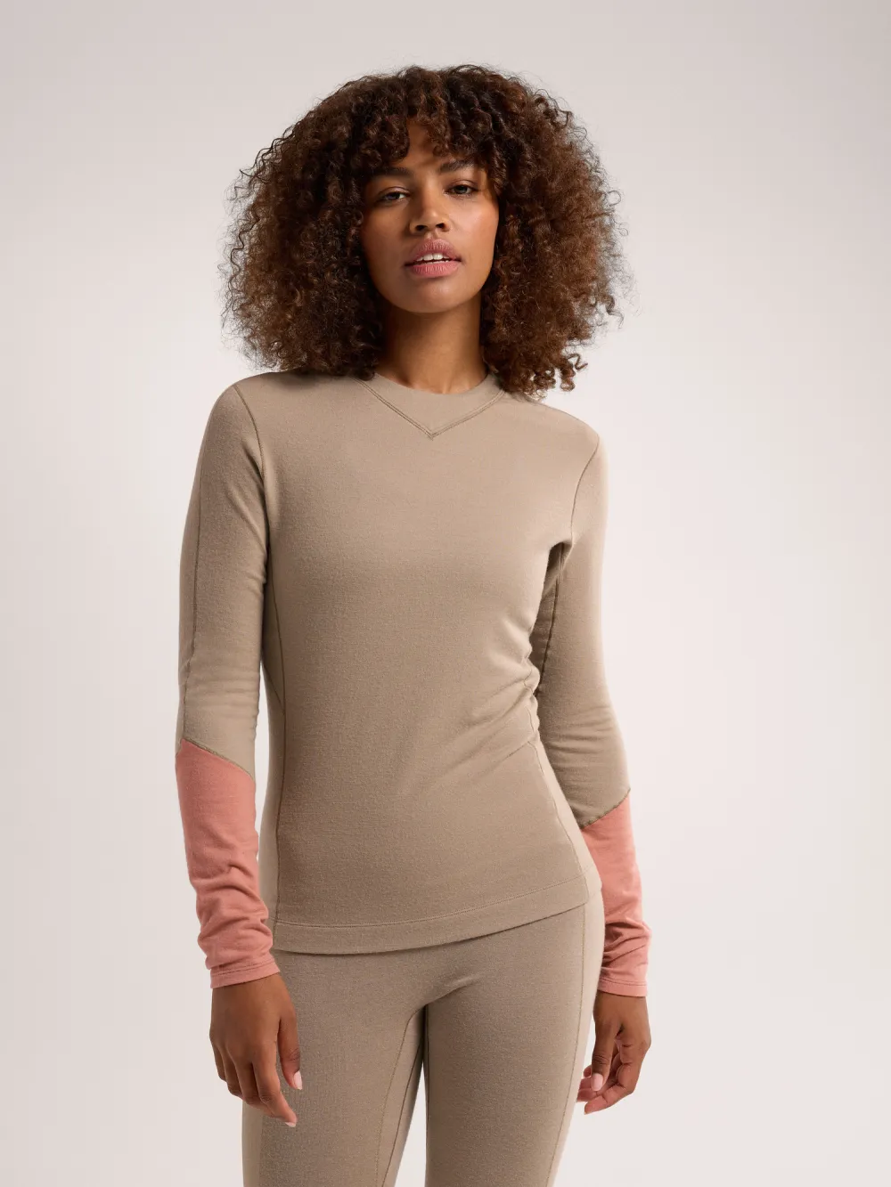 Rho Merino Wool Crew Neck LS Women's