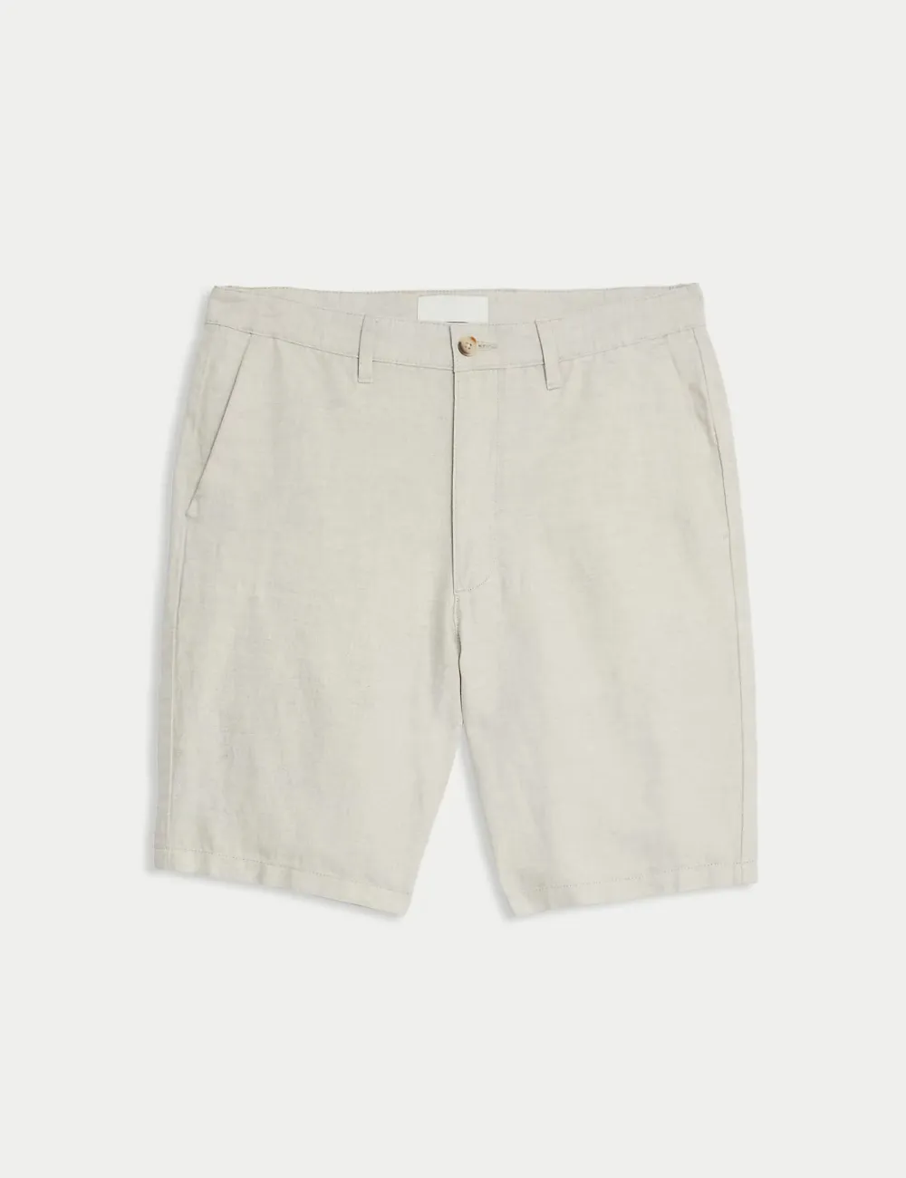 Linen Blend Chino Shorts