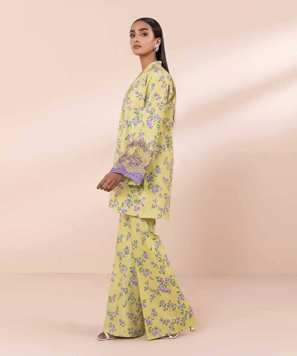 2 Piece - Embroidered Lawn Suit