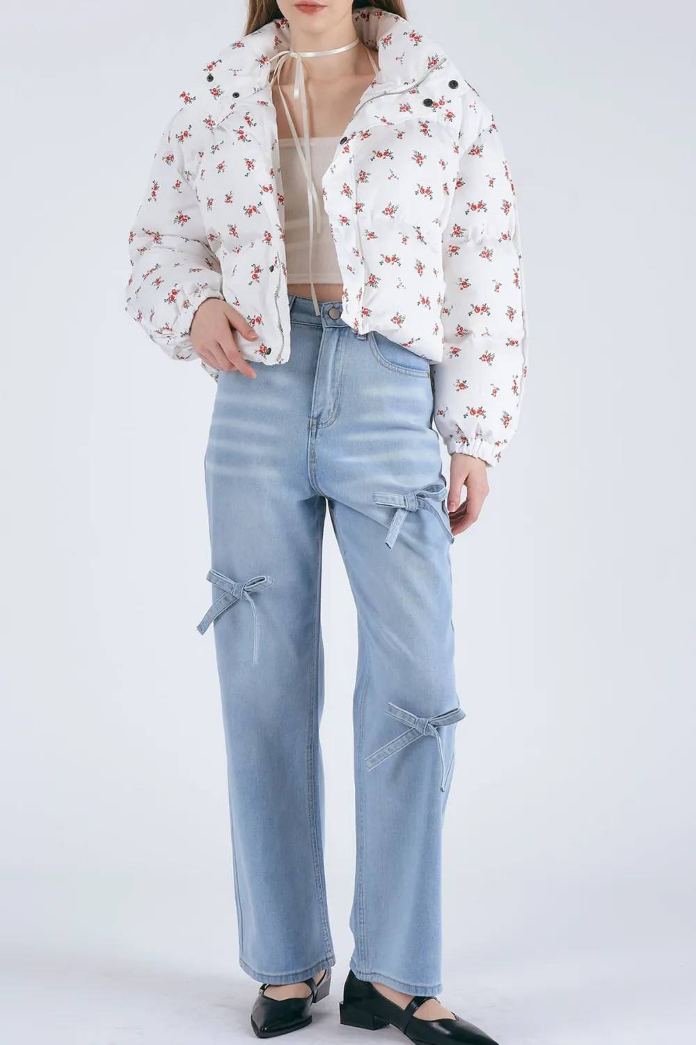 Maisie Bow Detail Jeans