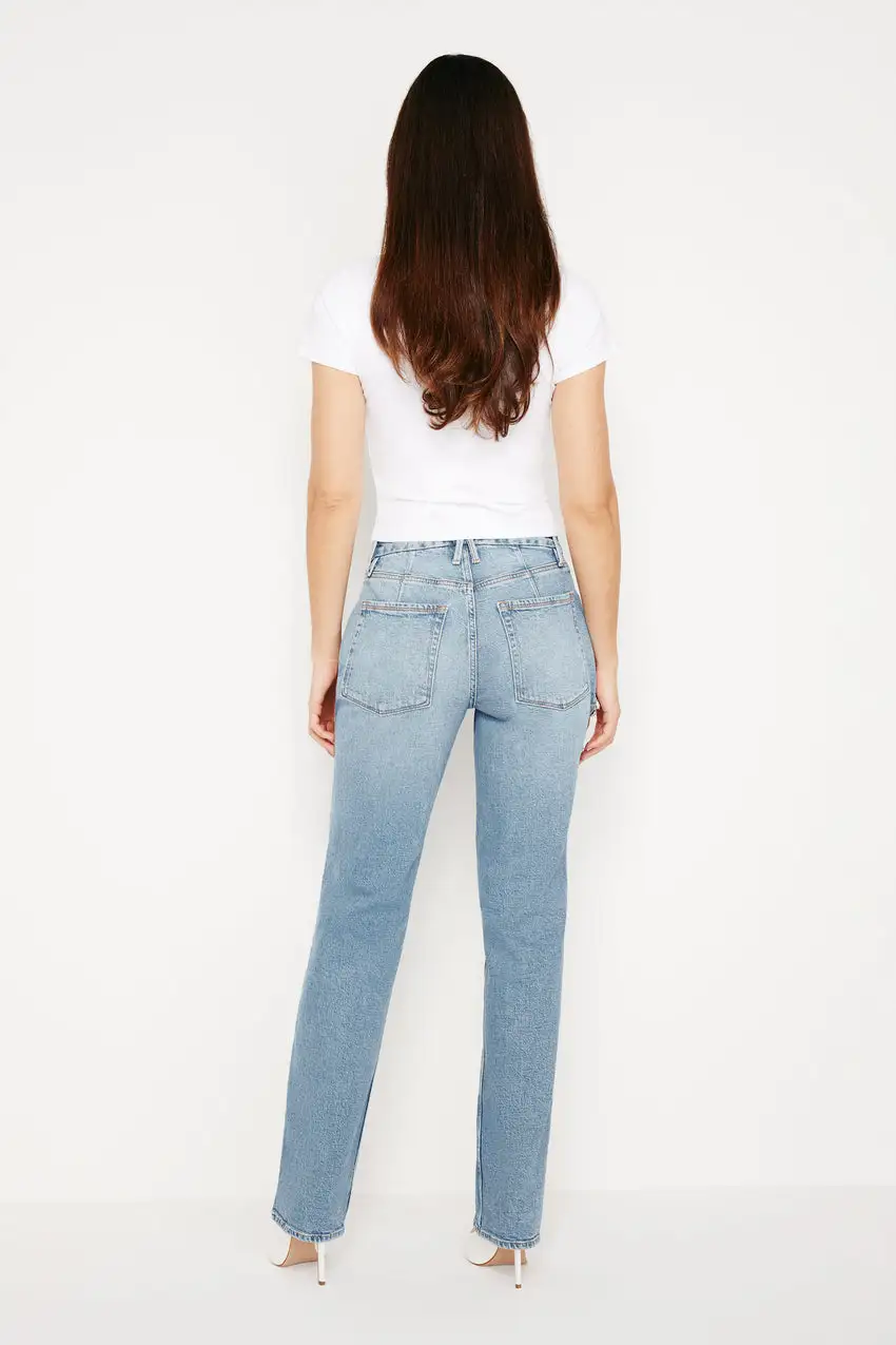 GOOD ICON STRAIGHT DIAMOND JEANS