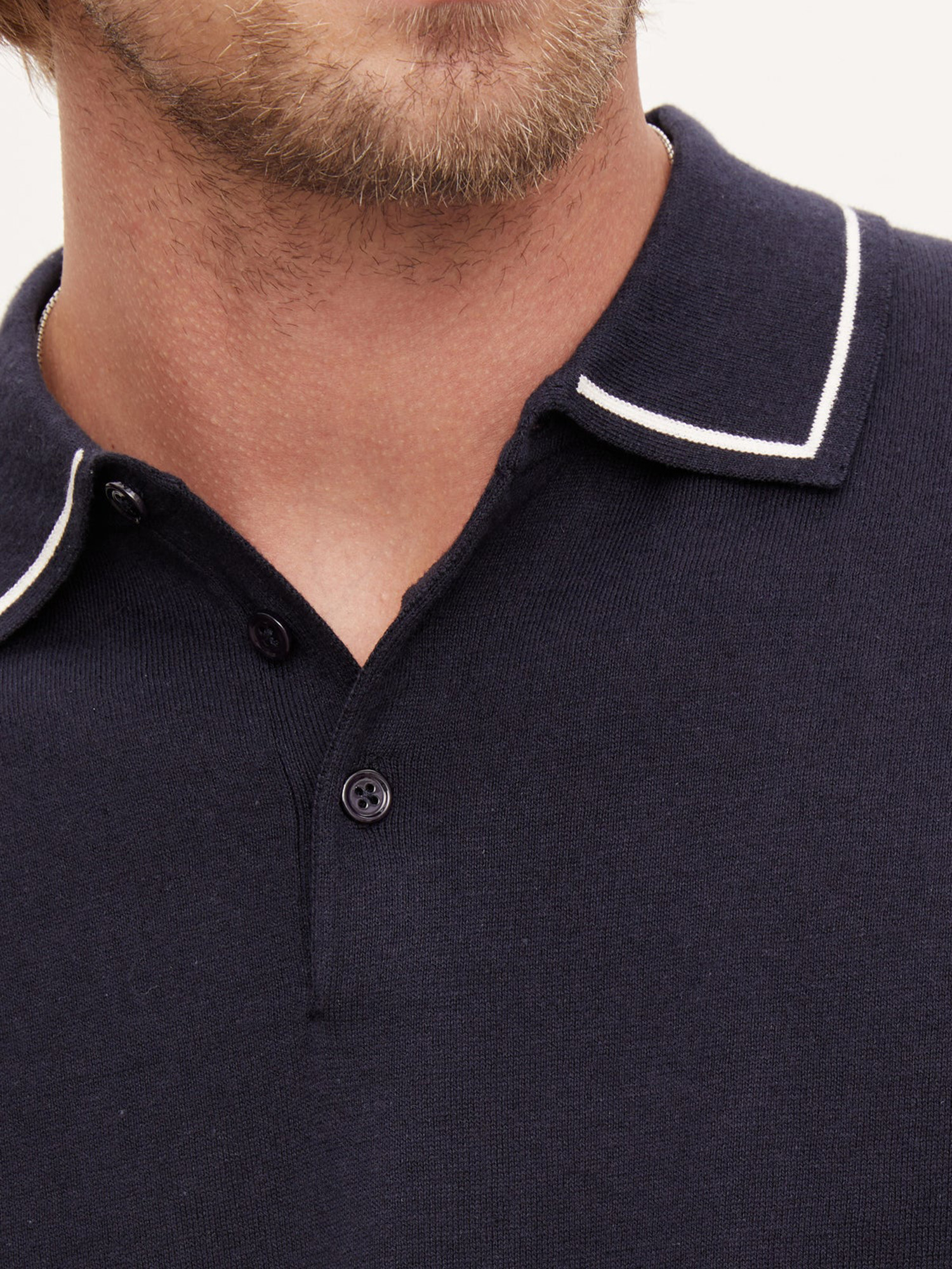 Buttons Front Short Sleeve Polo Shirt