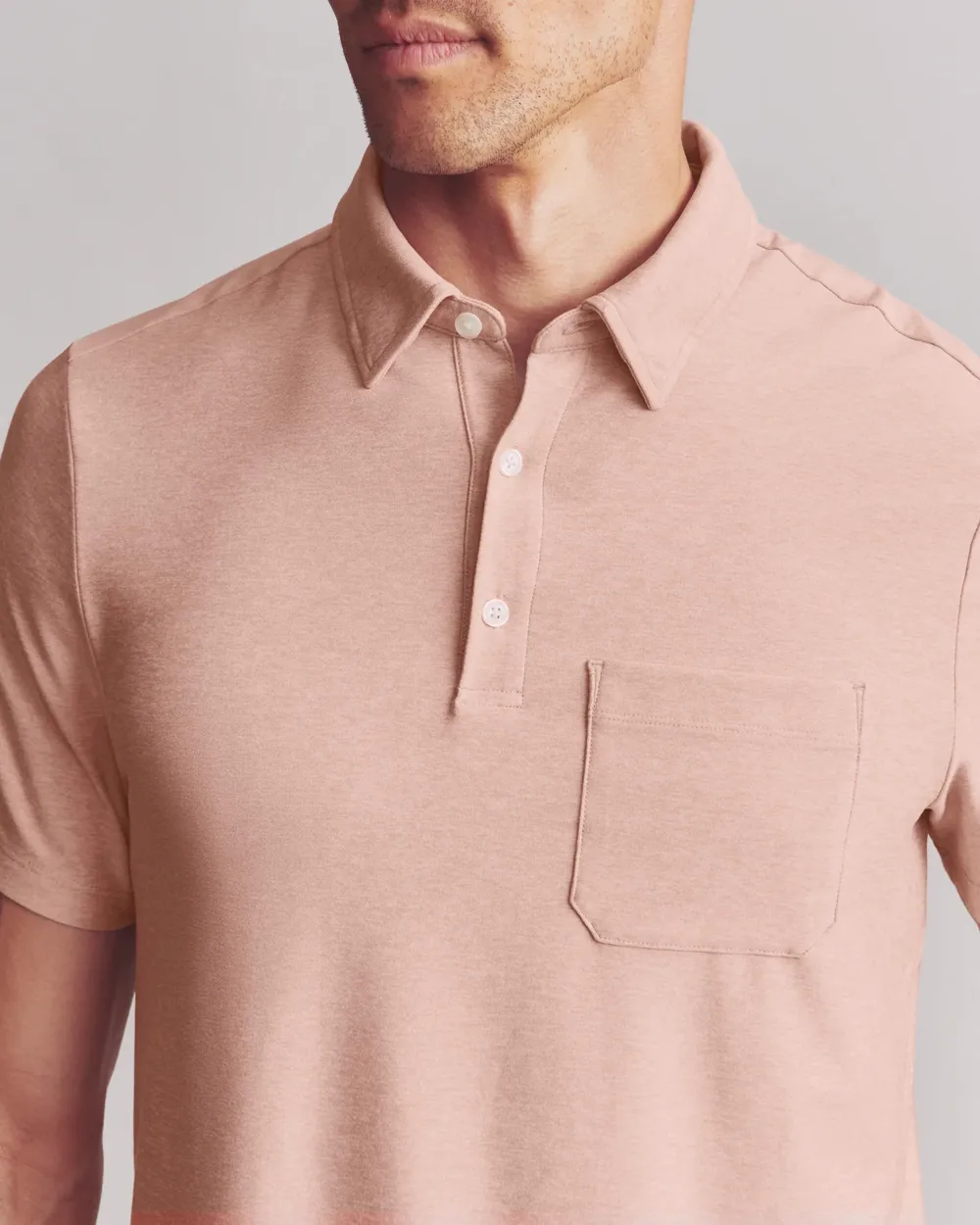 Men's Breathable Performance Polo Shirt