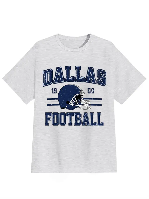 DALLAS Football Retro Graphic T-shirt