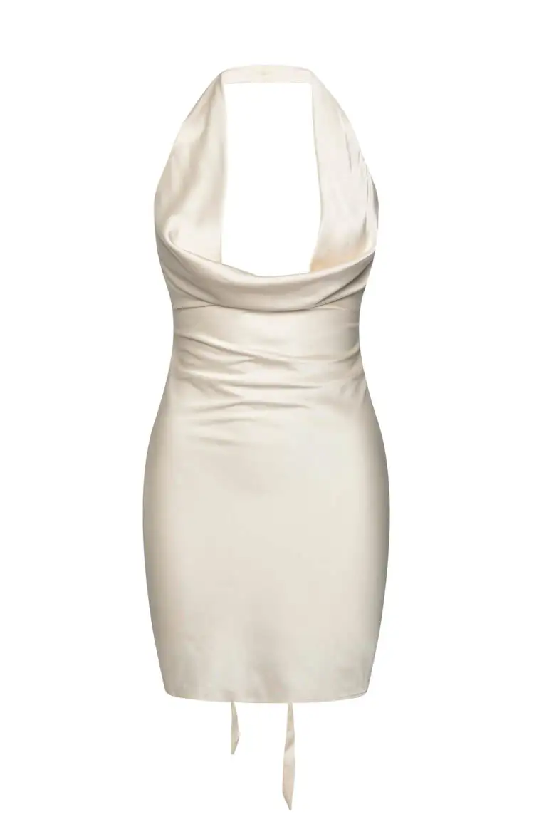 Valley Champagne Mini Party Dress