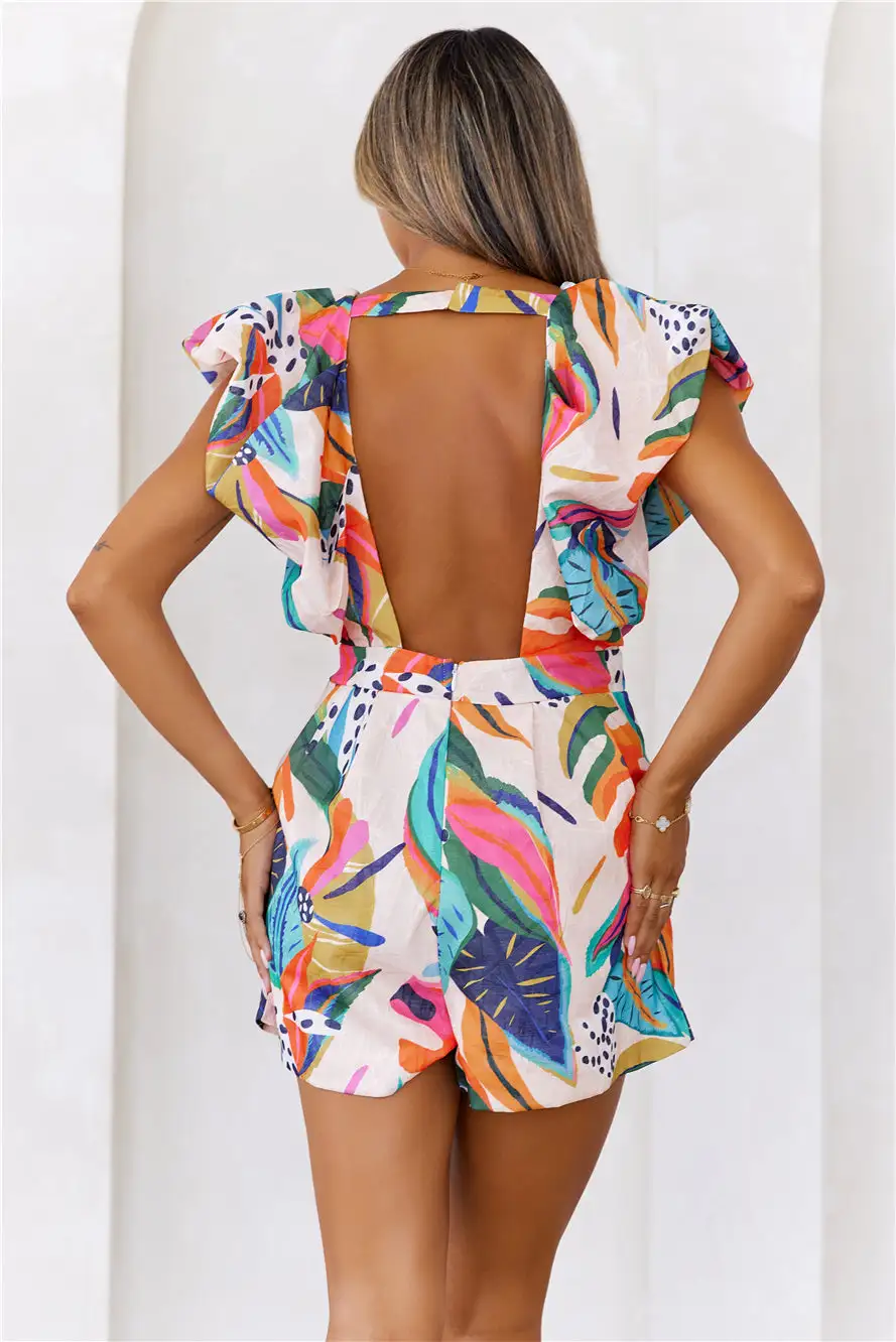 Prettiest Of All Romper Multi