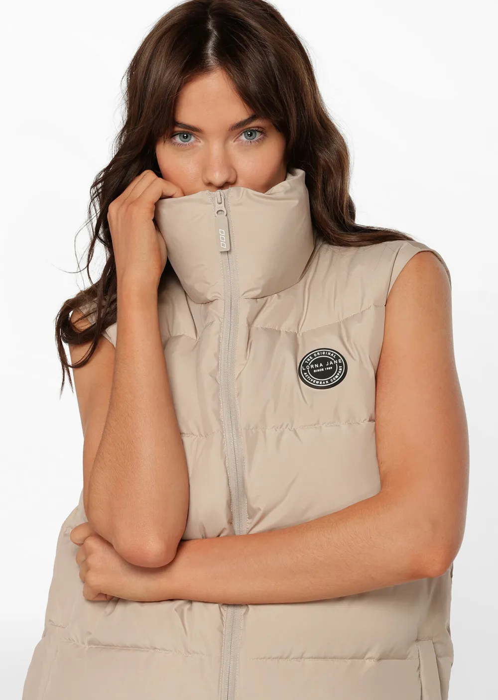 Longline Puffer Vest