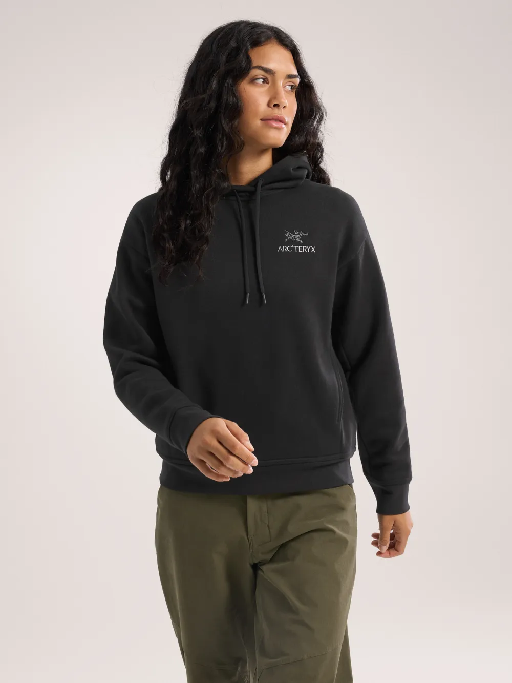 Emblem Fleece Hoody Women's