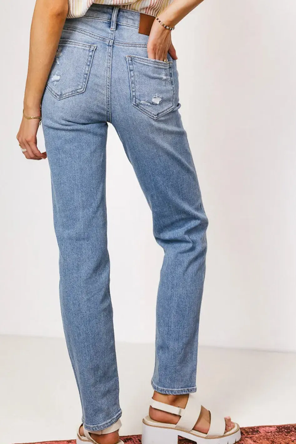 PALMER STRAIGHT LEG JEANS